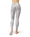 Karamfila Silver & Pink Marble V11 - All Over Print Womens Leggings / Yoga or Workout Pants