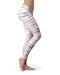 Karamfila Silver & Pink Marble V7 - All Over Print Womens Leggings / Yoga or Workout Pants