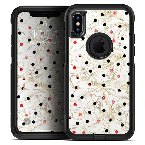 Karamfila Watercolo Poppies V17 - Skin Kit for the iPhone OtterBox Cases