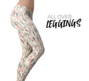 Karamfila Watercolo Poppies V22 - All Over Print Womens Leggings / Yoga or Workout Pants