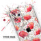 Karamfila Watercolo Poppies V26 - Skin-Kit compatible with the Apple iPhone 12, 12 Pro Max, 12 Mini, 11 Pro or 11 Pro Max (All iPhones Available)
