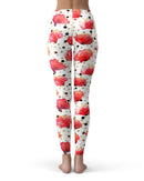 Karamfila Watercolo Poppies V4 - All Over Print Womens Leggings / Yoga or Workout Pants