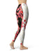 Karamfila Watercolo Poppies V5 - All Over Print Womens Leggings / Yoga or Workout Pants