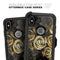Karamfila Watercolor & Gold V13 - Skin Kit for the iPhone OtterBox Cases
