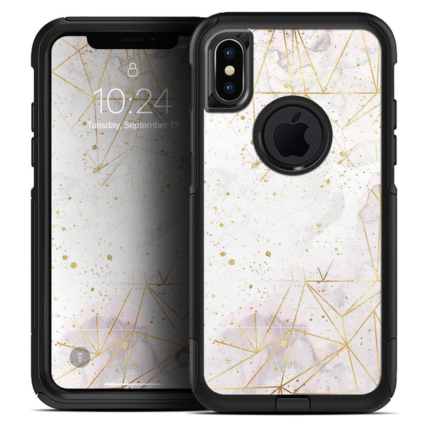 Karamfila Watercolor & Gold V5 - Skin Kit for the iPhone OtterBox Cases
