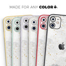 Karamfila Watercolor & Gold V6 - Skin-Kit compatible with the Apple iPhone 12, 12 Pro Max, 12 Mini, 11 Pro or 11 Pro Max (All iPhones Available)