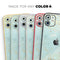 Karamfila Watercolor & Gold V7 - Skin-Kit compatible with the Apple iPhone 12, 12 Pro Max, 12 Mini, 11 Pro or 11 Pro Max (All iPhones Available)