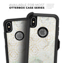 Karamfila Watercolor & Gold V8 - Skin Kit for the iPhone OtterBox Cases