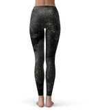 Karamfila Watercolor & Gold V10 - All Over Print Womens Leggings / Yoga or Workout Pants