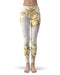 Karamfila Watercolor & Gold V14 - All Over Print Womens Leggings / Yoga or Workout Pants