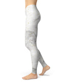 Karamfila Watercolor & Gold V6 - All Over Print Womens Leggings / Yoga or Workout Pants