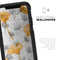 Karamfila Yellow & Gray Floral V11 - Skin Kit for the iPhone OtterBox Cases