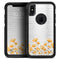 Karamfila Yellow & Gray Floral V16 - Skin Kit for the iPhone OtterBox Cases