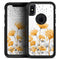 Karamfila Yellow & Gray Floral V1 - Skin Kit for the iPhone OtterBox Cases