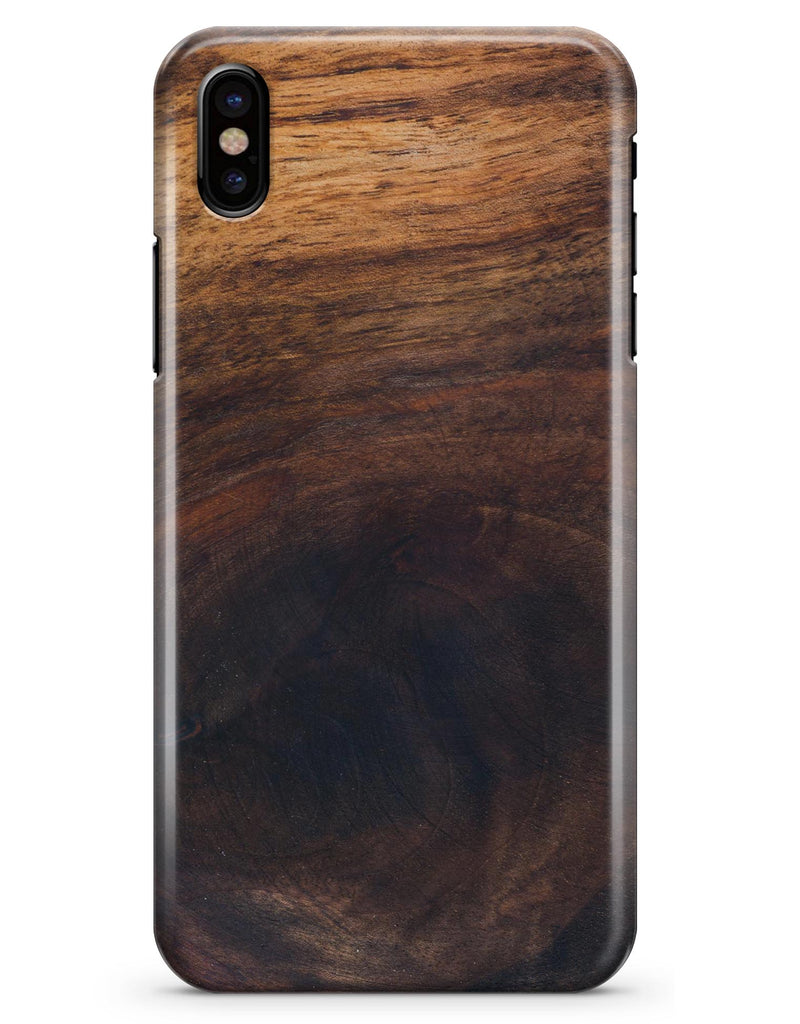 Knotted Rich Wood Plank - iPhone X Clipit Case
