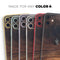 Knotted Rich Wood Plank - Skin-Kit compatible with the Apple iPhone 12, 12 Pro Max, 12 Mini, 11 Pro or 11 Pro Max (All iPhones Available)