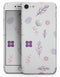 Lavender Twigs and Pink Little Flowers - Skin-kit for the iPhone 8 or 8 Plus
