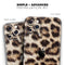Leopard Furry Animal Hide - Skin-Kit compatible with the Apple iPhone 12, 12 Pro Max, 12 Mini, 11 Pro or 11 Pro Max (All iPhones Available)