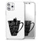 Life Begins After Coffee - Skin-Kit compatible with the Apple iPhone 12, 12 Pro Max, 12 Mini, 11 Pro or 11 Pro Max (All iPhones Available)