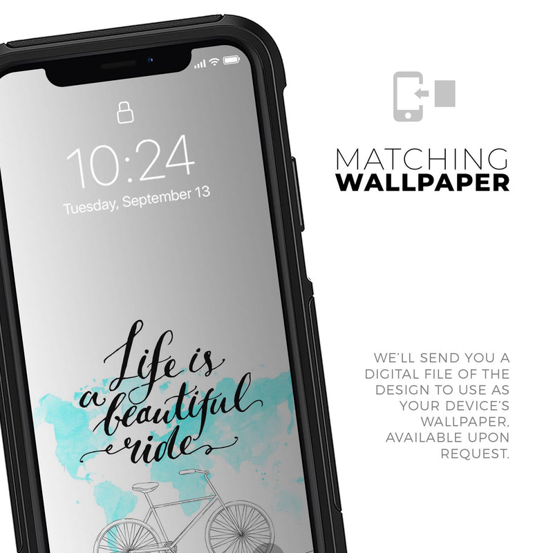 Life is a Beautiful Ride v2 - Skin Kit for the iPhone OtterBox Cases