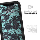 Light Blue and Gray Digital Camouflage - Skin Kit for the iPhone OtterBox Cases