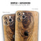 Light Knotted Woodgrain - Skin-Kit compatible with the Apple iPhone 12, 12 Pro Max, 12 Mini, 11 Pro or 11 Pro Max (All iPhones Available)