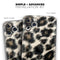 Light Leopard Fur - Skin-Kit compatible with the Apple iPhone 12, 12 Pro Max, 12 Mini, 11 Pro or 11 Pro Max (All iPhones Available)