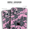 Light Pink and Gray Digital Camouflage - Skin-Kit compatible with the Apple iPhone 12, 12 Pro Max, 12 Mini, 11 Pro or 11 Pro Max (All iPhones Available)