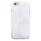 Light Purple Textured Marble v3 iPhone 6/6s or 6/6s Plus 2-Piece Hybrid INK-Fuzed Case
