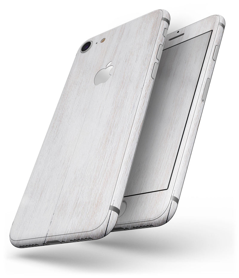 Light White Wood Planks - Skin-kit for the iPhone 8 or 8 Plus