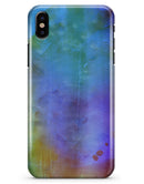 Lined 4453 Absorbed Watercolor Texture - iPhone X Clipit Case