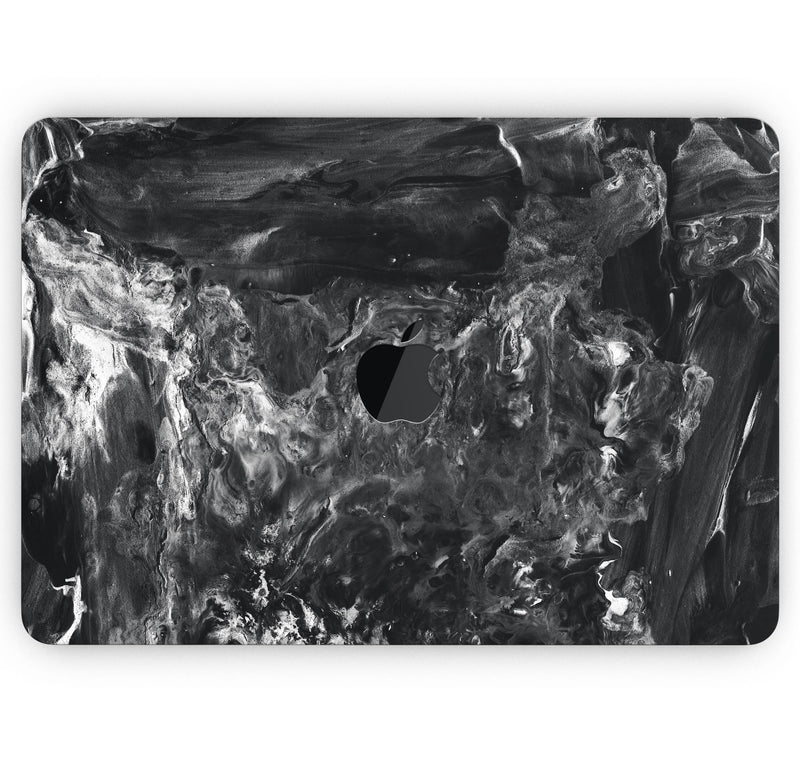 Liquid Abstract Paint V54 - Skin Decal Wrap Kit Compatible with the Apple MacBook Pro, Pro with Touch Bar or Air (11", 12", 13", 15" & 16" - All Versions Available)