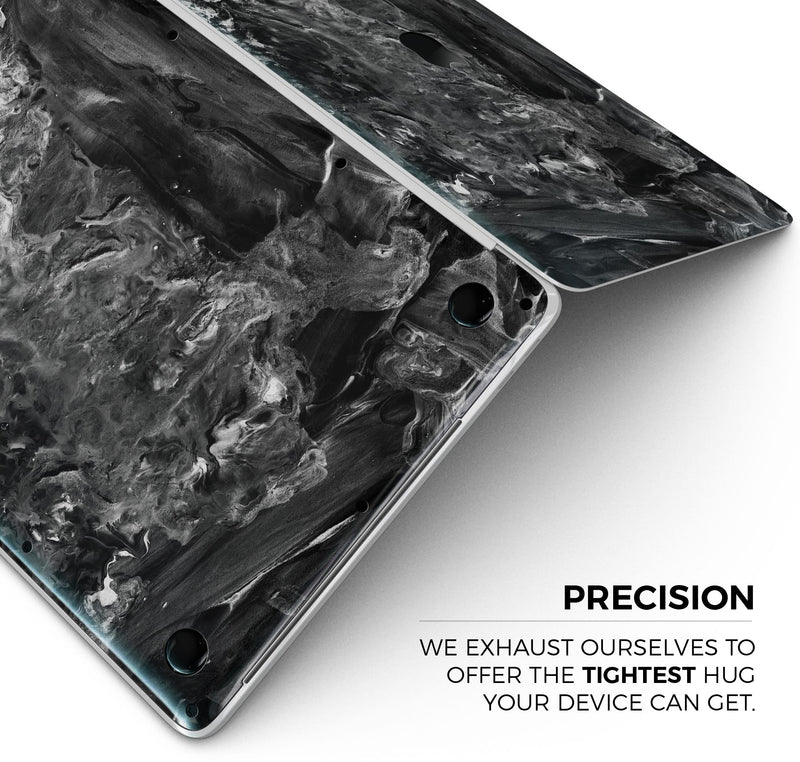 Liquid Abstract Paint V54 - Skin Decal Wrap Kit Compatible with the Apple MacBook Pro, Pro with Touch Bar or Air (11", 12", 13", 15" & 16" - All Versions Available)