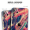 Liquid Abstract Paint Remix V10 - Skin-Kit compatible with the Apple iPhone 12, 12 Pro Max, 12 Mini, 11 Pro or 11 Pro Max (All iPhones Available)