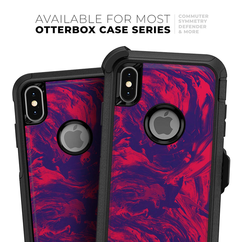 Liquid Abstract Paint Remix V11 - Skin Kit for the iPhone OtterBox Cases
