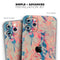 Liquid Abstract Paint Remix V12 - Skin-Kit compatible with the Apple iPhone 12, 12 Pro Max, 12 Mini, 11 Pro or 11 Pro Max (All iPhones Available)