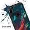 Liquid Abstract Paint Remix V16 - Skin Kit for the iPhone OtterBox Cases