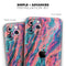 Liquid Abstract Paint Remix V17 - Skin-Kit compatible with the Apple iPhone 12, 12 Pro Max, 12 Mini, 11 Pro or 11 Pro Max (All iPhones Available)