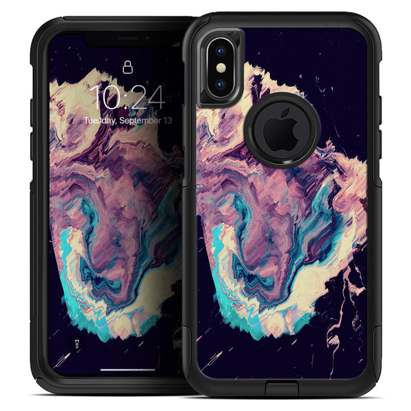 Liquid Abstract Paint Remix V18 - Skin Kit for the iPhone OtterBox Cases