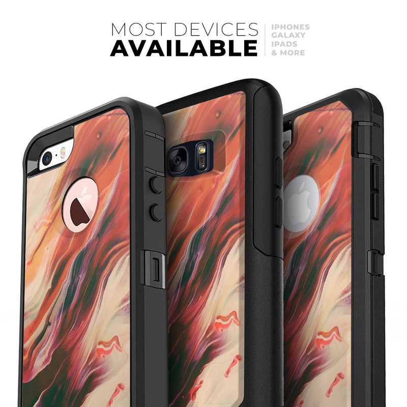 Liquid Abstract Paint Remix V1 - Skin Kit for the iPhone OtterBox Cases