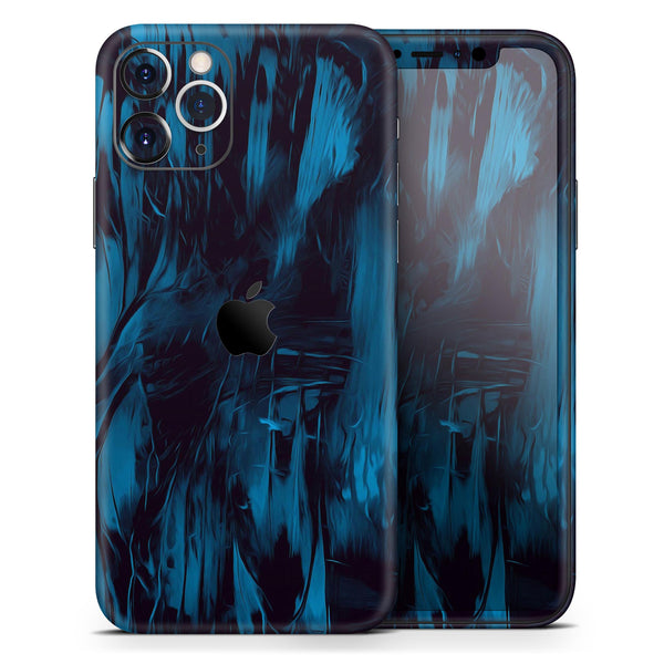 Liquid Abstract Paint Remix V21 - Skin-Kit compatible with the Apple iPhone 12, 12 Pro Max, 12 Mini, 11 Pro or 11 Pro Max (All iPhones Available)