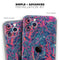 Liquid Abstract Paint Remix V25 - Skin-Kit compatible with the Apple iPhone 12, 12 Pro Max, 12 Mini, 11 Pro or 11 Pro Max (All iPhones Available)