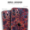 Liquid Abstract Paint Remix V27 - Skin-Kit compatible with the Apple iPhone 12, 12 Pro Max, 12 Mini, 11 Pro or 11 Pro Max (All iPhones Available)