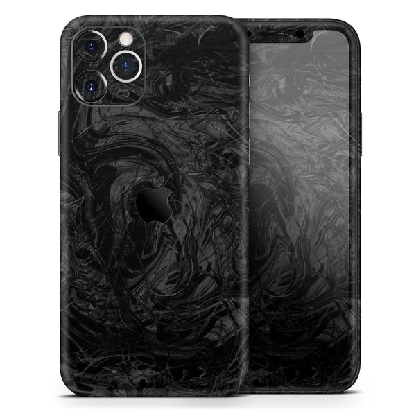 Liquid Abstract Paint Remix V29 - Skin-Kit compatible with the Apple iPhone 12, 12 Pro Max, 12 Mini, 11 Pro or 11 Pro Max (All iPhones Available)