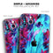 Liquid Abstract Paint Remix V32 - Skin-Kit compatible with the Apple iPhone 12, 12 Pro Max, 12 Mini, 11 Pro or 11 Pro Max (All iPhones Available)