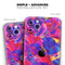 Liquid Abstract Paint Remix V33 - Skin-Kit compatible with the Apple iPhone 12, 12 Pro Max, 12 Mini, 11 Pro or 11 Pro Max (All iPhones Available)