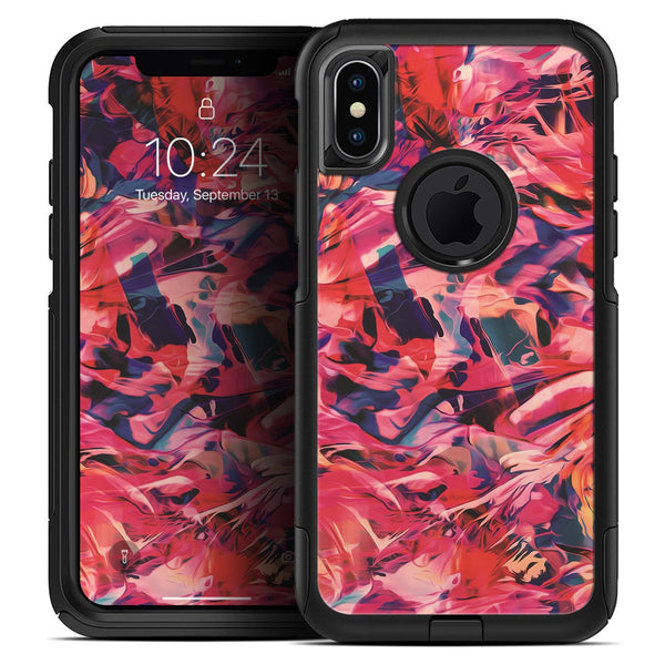 Liquid Abstract Paint Remix V35 - Skin Kit for the iPhone OtterBox Cases