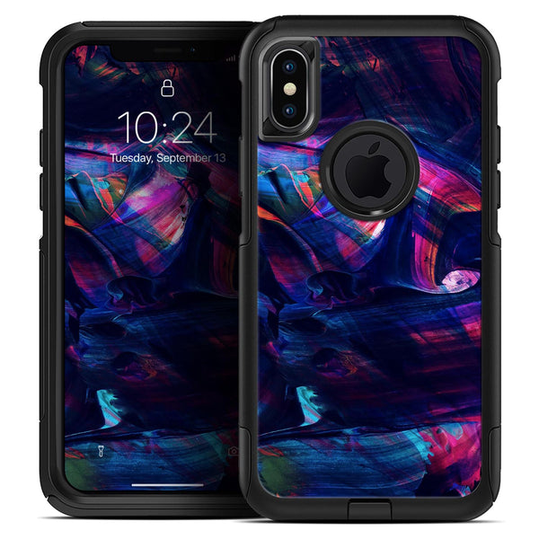 Liquid Abstract Paint Remix V36 - Skin Kit for the iPhone OtterBox Cases