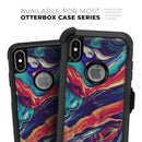 Liquid Abstract Paint Remix V3 - Skin Kit for the iPhone OtterBox Cases