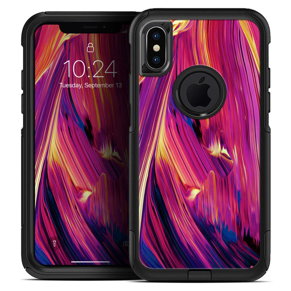 Liquid Abstract Paint Remix V40 - Skin Kit for the iPhone OtterBox Cases